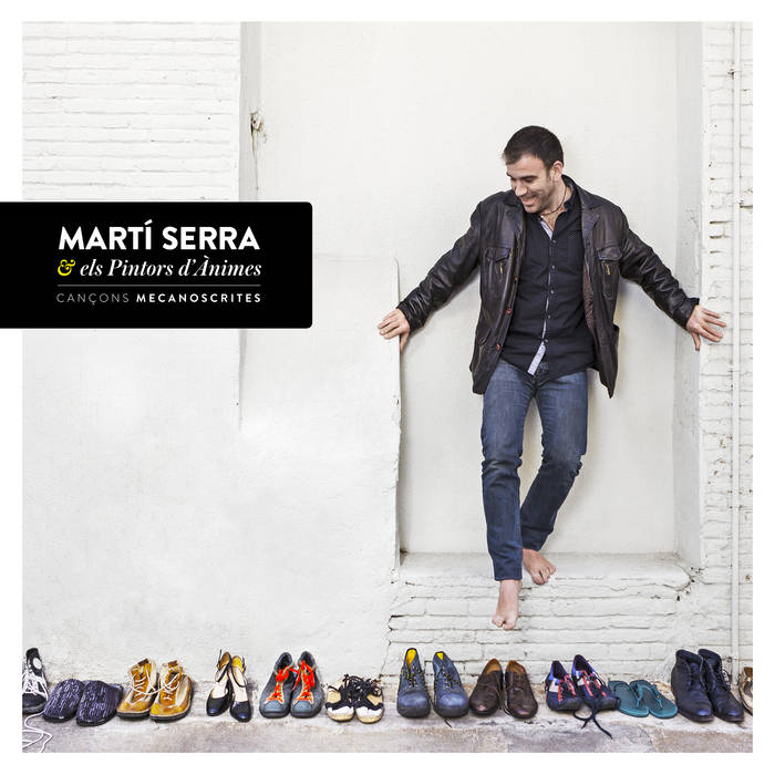 Portada disc Cançons mecanoscrites de Martí Serra i els pintors d'ànimes